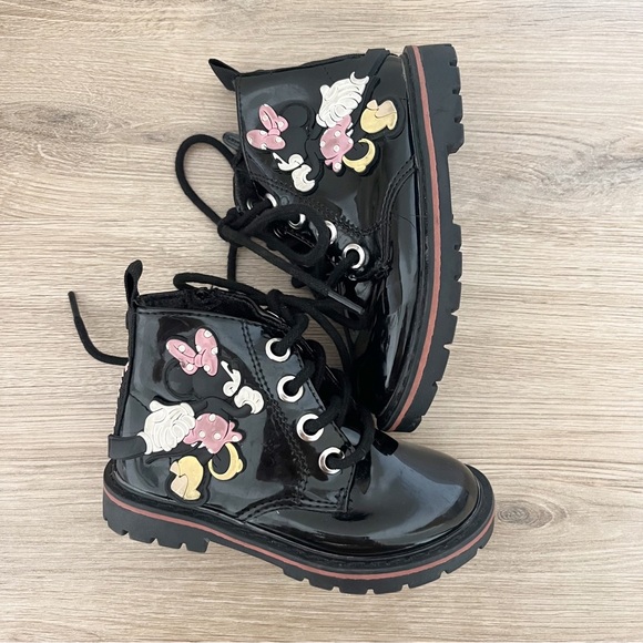 Zara Shoes Zara Disney Minnie Mouse Boots Poshmark